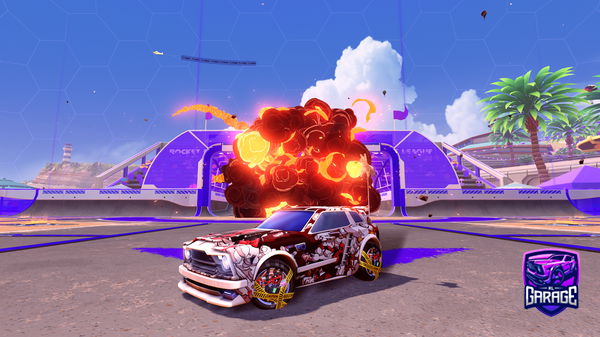 A Rocket League car design from Delete_Jedi