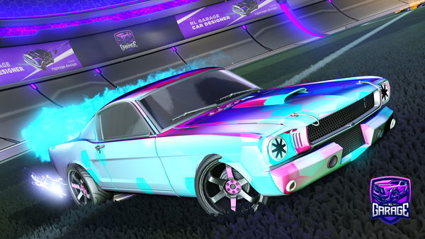 A Rocket League car design from Pxngz_