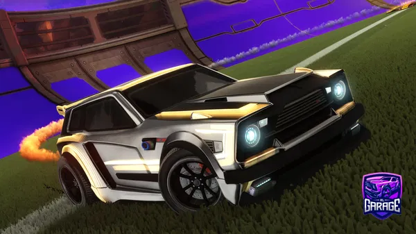 A Rocket League car design from BILALXB