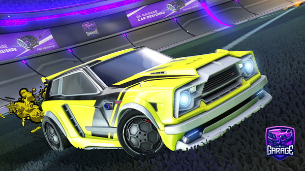 A Rocket League car design from BabooshkaTheMerchant