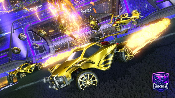 A Rocket League car design from VozifyGaming