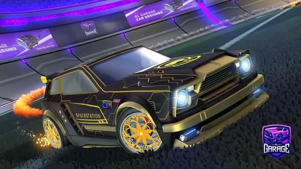 A Rocket League car design from KUTK3R