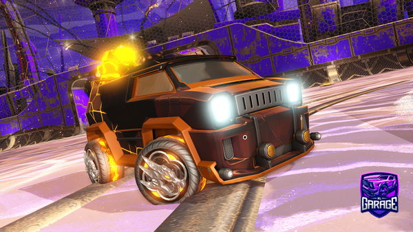 A Rocket League car design from Darghk