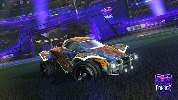 A Rocket League car design from Fenho