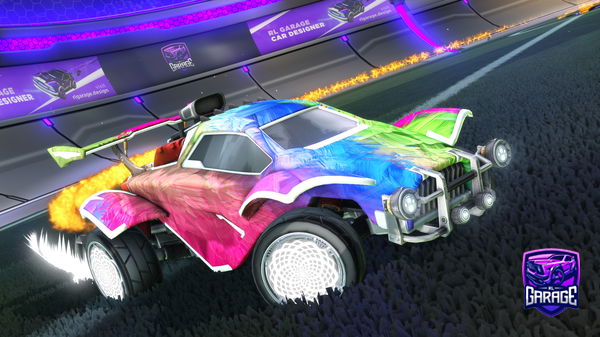 A Rocket League car design from lastnline