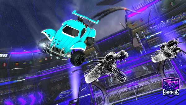 A Rocket League car design from dateager