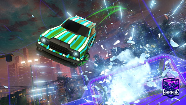 A Rocket League car design from drathage