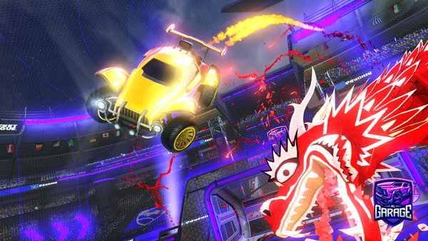 A Rocket League car design from Q2W2