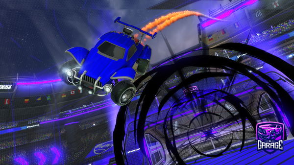 A Rocket League car design from craquotte
