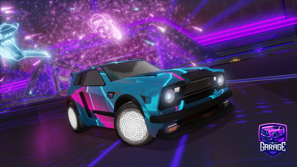 A Rocket League car design from MATATTOO