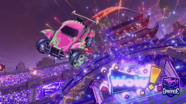 A Rocket League car design from Grumbolaya