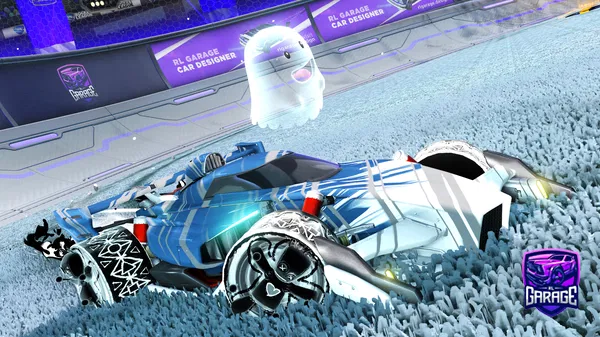 A Rocket League car design from LAKITUFAN