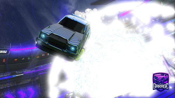 A Rocket League car design from Futureg30