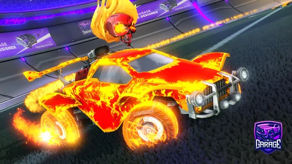 A Rocket League car design from AgentG5295