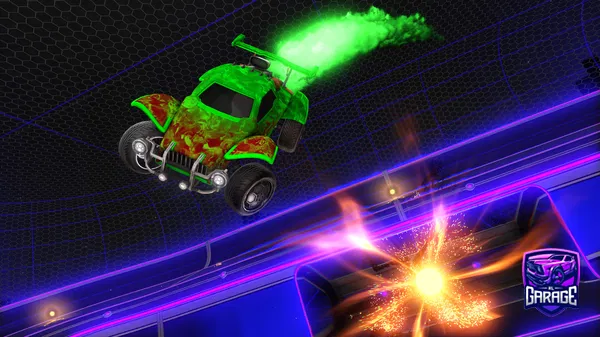 A Rocket League car design from Astra08
