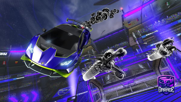 A Rocket League car design from htany