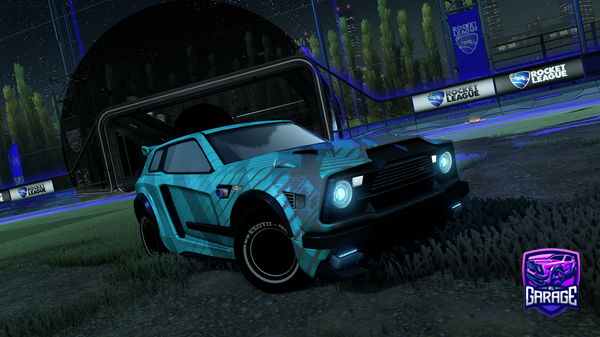 A Rocket League car design from WoLfGaNg1