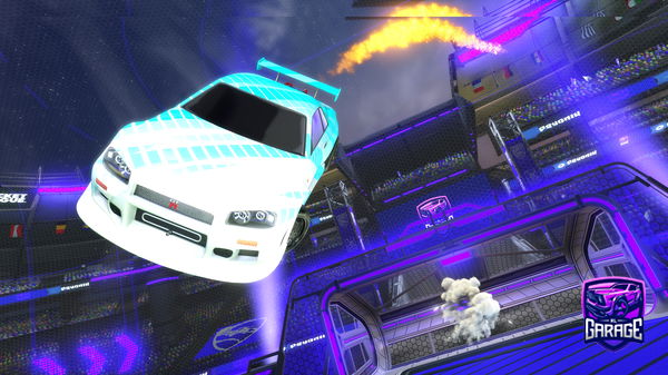 A Rocket League car design from Devora02