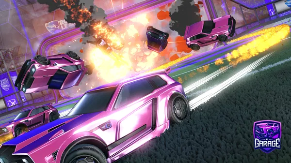 A Rocket League car design from CollinWagner