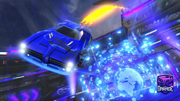 A Rocket League car design from FoxonGYG