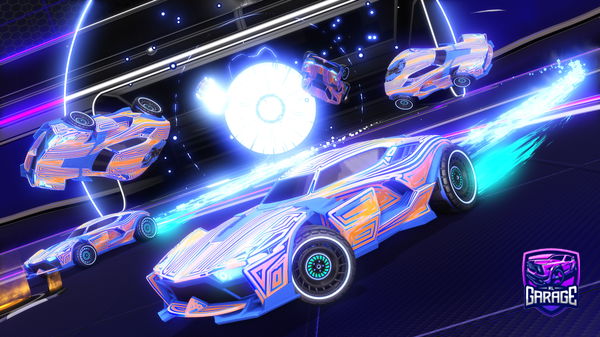 A Rocket League car design from Nicobalta