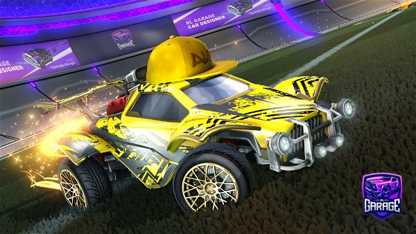 A Rocket League car design from TheGamingSheepy
