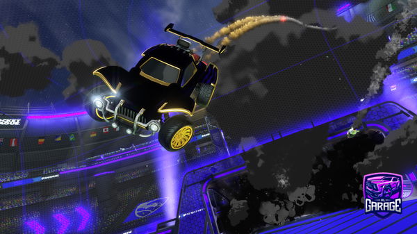 A Rocket League car design from DH_IS_A_SWEAT