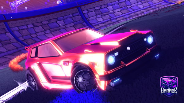 A Rocket League car design from BoredZebra7385