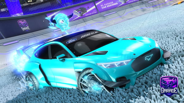 A Rocket League car design from Fotevailar1