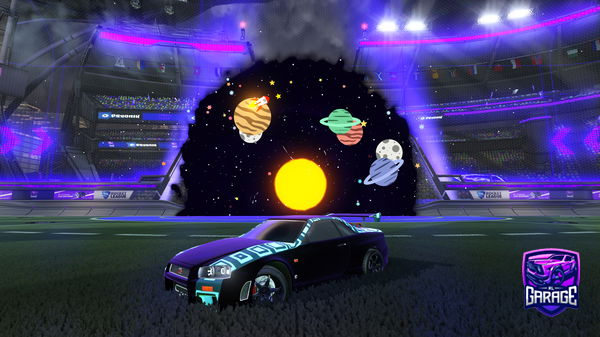 A Rocket League car design from JACOBOSF23