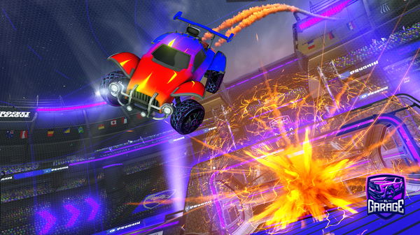 A Rocket League car design from XxExoticxX7