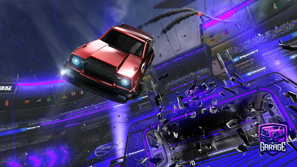A Rocket League car design from MidgetMurka
