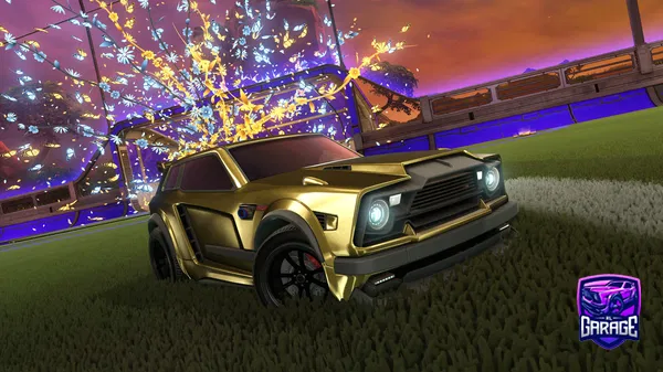 A Rocket League car design from 1llu5i0nz