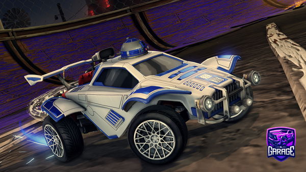 A Rocket League car design from Ayvix