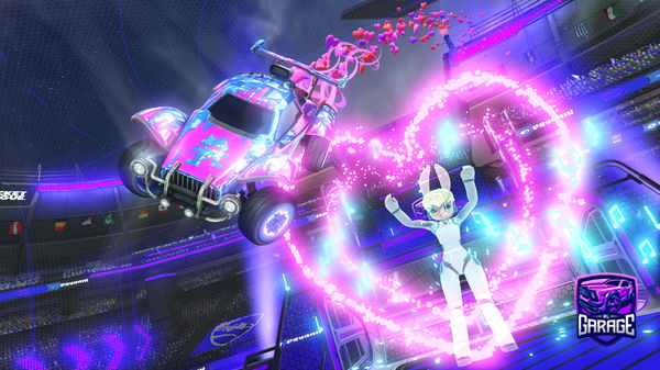 A Rocket League car design from Vxtal1tyRL