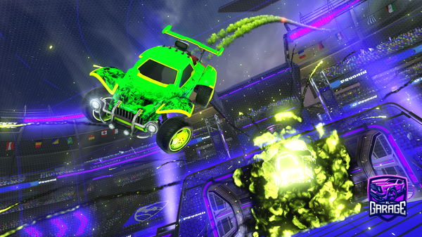 A Rocket League car design from youoiu