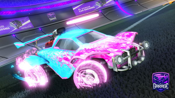 A Rocket League car design from daharrington2