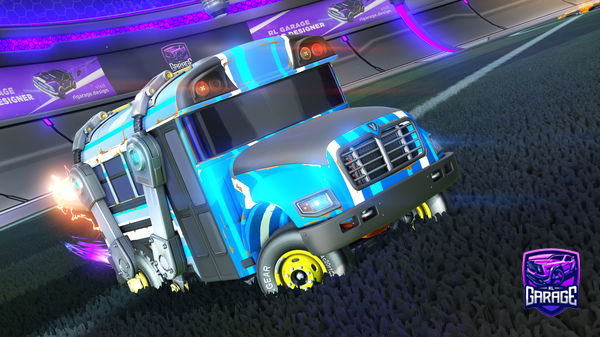 A Rocket League car design from Busy_snowball9