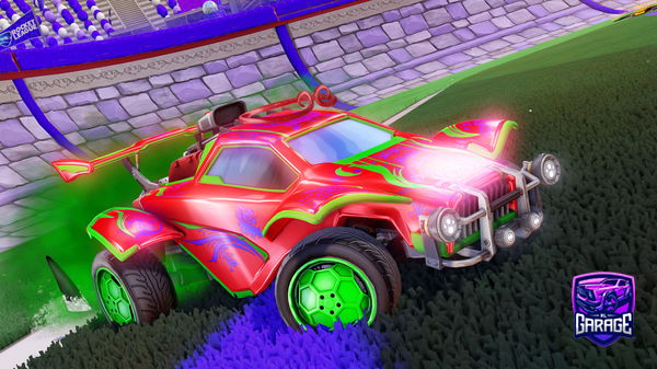 A Rocket League car design from DarkCharxDesigns