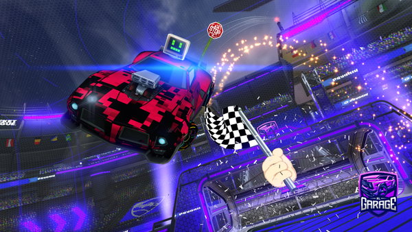 A Rocket League car design from OlimarMC