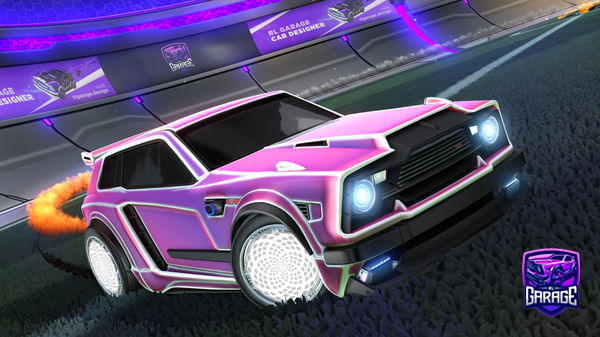 A Rocket League car design from wataya