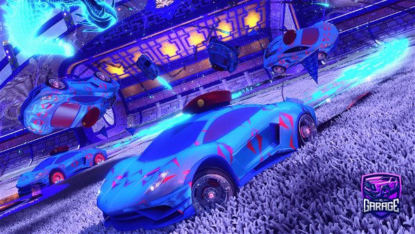 A Rocket League car design from Pulse-Crom4s