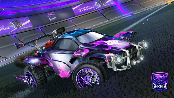 A Rocket League car design from rafaellxx06