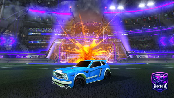 A Rocket League car design from C2squared