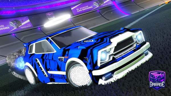 A Rocket League car design from Clapped-by-Twez