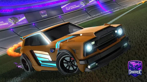 A Rocket League car design from charliejones2014