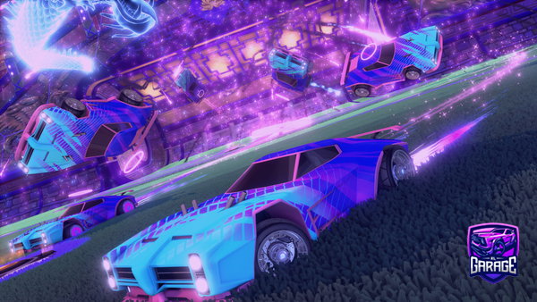 A Rocket League car design from TheLazyLucario5