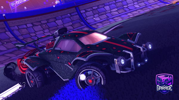 A Rocket League car design from bendyrhino