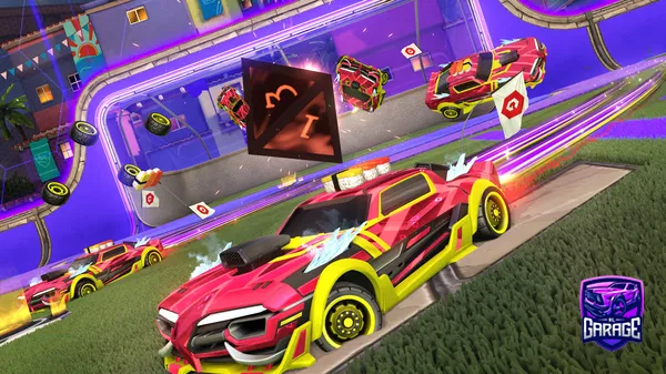 A Rocket League car design from the_seb