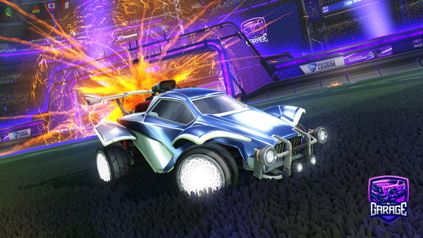 A Rocket League car design from lukqwrld